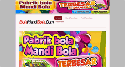 Desktop Screenshot of bolamandibola.com